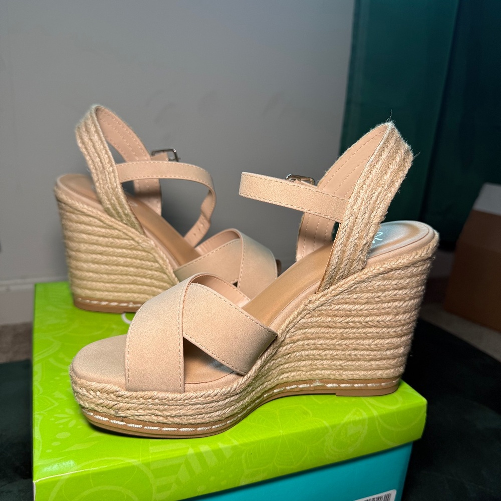 Wedged heels
